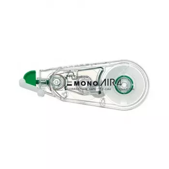 Tombow CT-CA4-20 MONO CA korrekciós roller – fehér szalag 10 m x 4,2 mm – zöld/átlátszó adagoló – 20 darab