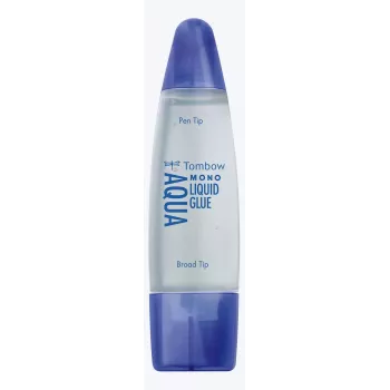 Tombow MONO Aqua folyékony ragasztó két heggyel átlátszó 10 darabos csomag
