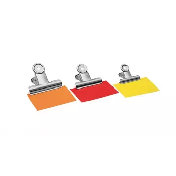 WEDO 64 21350 nikkelézett acél gemkapocs, ezüst, 50 mm, 100 darab