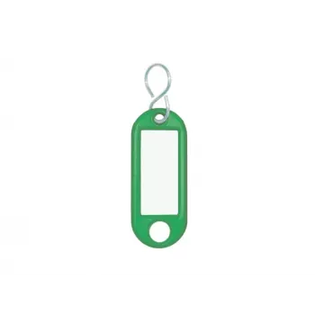 WEDO Jumbo gemkapocs zöld 52 mm 21 mm 10 darab műanyag bevonatú acél