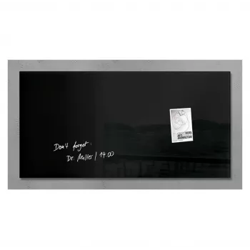 SIGEL artverum üveg mágneses tábla 910 x 460 mm superfehér keret nélkül