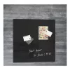 SIGEL GL110 üveg mágneses tábla 480 x 480 mm szuperfehér