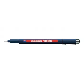 EDDING 1800 filctoll fekete pigmenttinta 0,3 mm