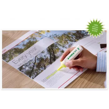 edding EcoLine 24 szövegkiemelő, ékhegy, narancssárga, 10 darab
