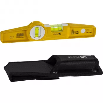 STABILA Type 81 S torpedó vízmérték, 25 cm, mágneses, alumíniumöntvény