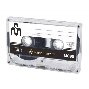 Soundmaster MC905P audio kazetta Type I C90 5 darabos csomag