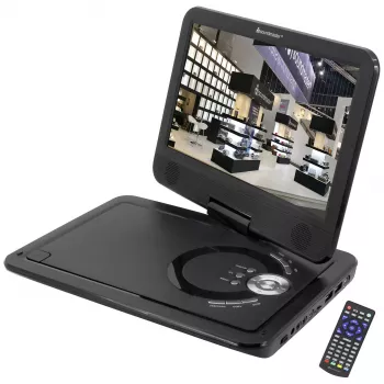 Soundmaster PDB1910SW hordozható CD-lejátszó DAB+ és FM rádióval, fekete