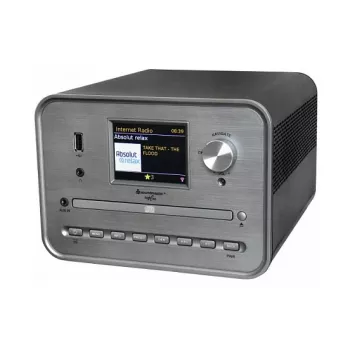 Soundmaster ICD1050SW internetes rádió WiFi-vel, DAB+, FM, CD, MP3, USB, Bluetooth, APP - sztereó, fekete