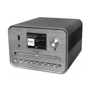Soundmaster ICD1050SW internetes rádió WiFi-vel, DAB+, FM, CD, MP3, USB, Bluetooth, APP - sztereó, fekete