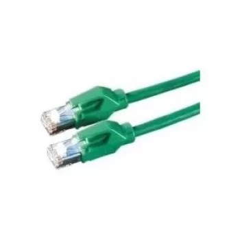 Draka Secomp DRAKA UC400 S27 Cat6 FTP patch kábel, zöld, 2 m