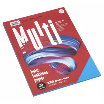 Staufen Multifunktionspapier 7X A4 120g kék 35 lap