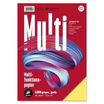 Staufen Multifunktionspapier 7X 734051296 A4 120g sárga 35 lap
