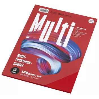 Staufen Multifunction Paper 7X 734051297 A4 120g piros 35 lap
