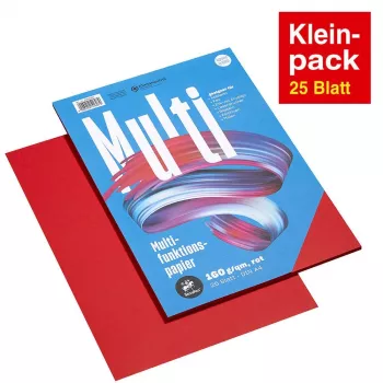 Staufen Multifunction Paper A4 piros 160g 25 lap/csomag