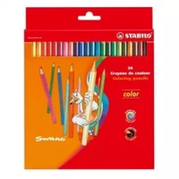 STABILO Color színes ceruzák – vegyes színek – 24 darabos csomag