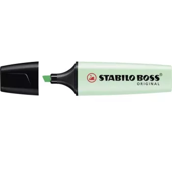 STABILO BOSS ORIGINAL szövegkiemelő - mentazöld - ferde hegy - 2 mm / 5 mm - vízbázisú tinta - 1 db