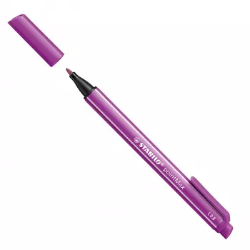 STABILO pointMax filctoll - lila - közepes 0,8 mm - kerek - vízbázisú tinta - nejlonszál hegy