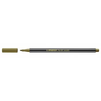 STABILO Pen 68 Metallic szálhegyű toll - arany - 1 db