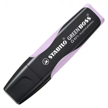 STABILO GREEN BOSS Pastel szövegkiemelő – lila – ékhegy – 2–5 mm vonalvastagság – műanyag tok