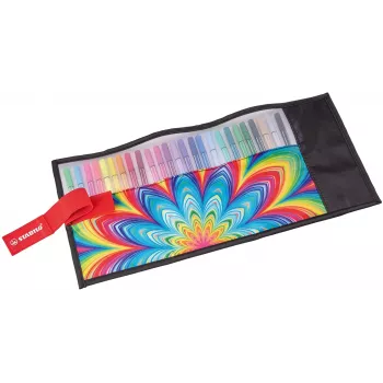 STABILO Pen 68 ARTY filctollkészlet, 25 darab, különböző színek
