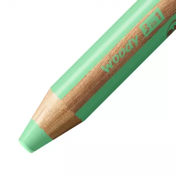 STABILO woody 3 in 1 Pastel Green többfunkciós ceruza