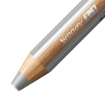 STABILO Woody 3-in-1 Multi-Talent toll 7,6 cm 18 darabos pasztellkészlet ecsettel
