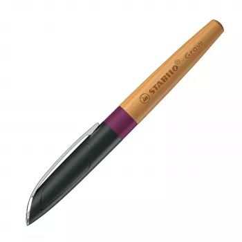 STABILO Grow töltőtoll – Plum Red / Cherry, közepes tollhegy, klímasemleges