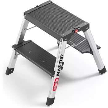 Hailo Master D70 2 x 2 lépcsős összecsukható hágcsó