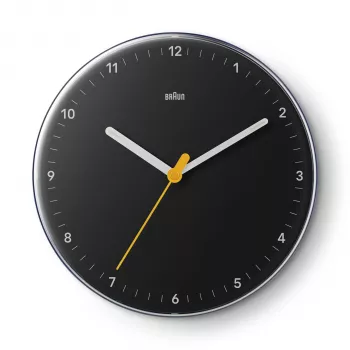 Braun BC 26 B fekete kvarc falióra (67682)