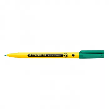 STAEDTLER Noris filctoll 338 - zöld - vízbázisú tinta - 0,6 mm - finom hegy - 10 darabos csomag
