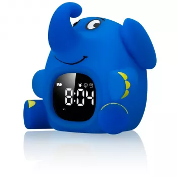 DieMaus ébresztőóra elefánt kék/szürke