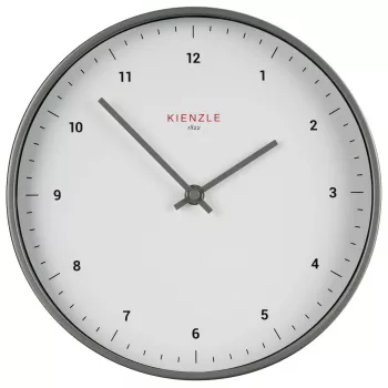 KIENZLE DCF rádiós falióra Classic 25 cm, fehér