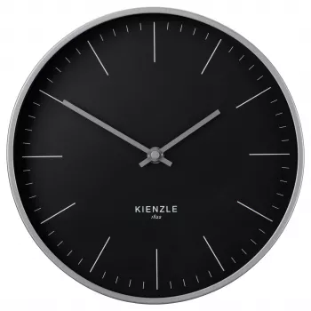 KIENZLE DCF rádióvezérlésű falióra, modern, antracit, 25 cm