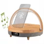 KIENZLE LED ébresztőóra Bluetooth hangszóróval és vezeték nélküli töltővel