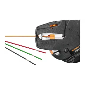 Weidmüller STRIPAX automatikus kábelcsupaszító, 0,08-10 mm², fekete/narancssárga