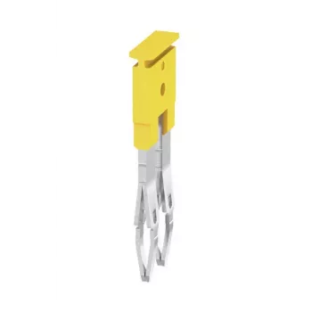 Weidmüller ZQV 2.5/2 keresztkötő, 2,5 mm², 2 pólusú, sárga, 60 darab
