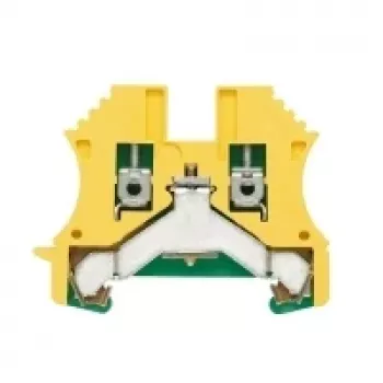Weidmüller 1010000000 csavaros csatlakozású sorkapocsblokk, 2,5 mm², 800 V, 24 A, sötétbézs