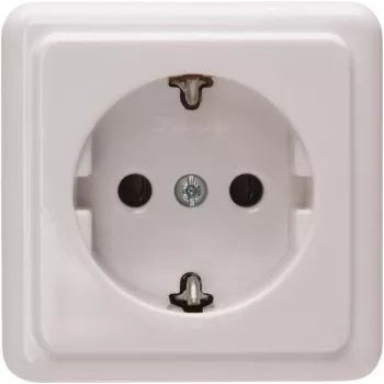 Heinrich Kopp Schuko-aljzat fali 1-es 16A 250V sarkvidéki fehér 101802000