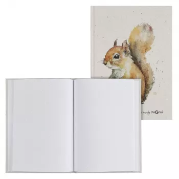 PAGNA jegyzetfüzet Squirrel DIN A5 pöttyös beige keménytáblás 128 oldal
