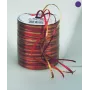 C.E. Pattberg raffia ajándékszálag fényes piros/arany 3,0 mm x 50,0 m