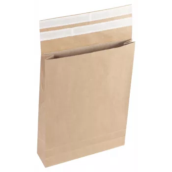 Vereinigte Papierwarenfabriken Classic hajtott küldőtasak DIN B4 dupla öntapadós zárással ablak nélkül barna 5,0 cm hajtás (2FVMF000512)