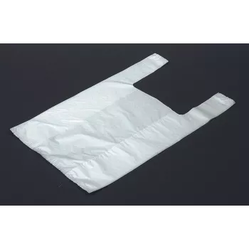 Vereinigte Papierwarenfabriken 1000 pólótartó táska fehér HDPE 260x120x500 mm 12 µm
