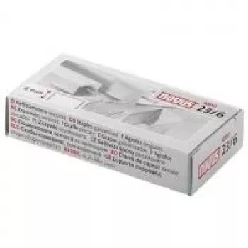 Novus Dahle Novus 23/10 SUPER tűzőkapocs-csomag - 1 cm - 1000 tűzőkapocs - horganyzott acél - ezüst