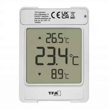 TFA WINDOO digitális ablak-hőmérő ezüst (30.1067.15)