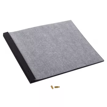 Goldbuch utántöltő blokk 38x30 cm fekete csavarokkal 83077
