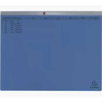Exacompta 370107B gyorsheftoló karton kék 320 g/m²