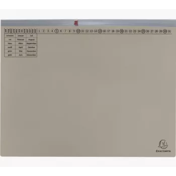 Exacompta 370110B iratrendező - karton - szürke - 320 g/m² - 265 x 316 mm
