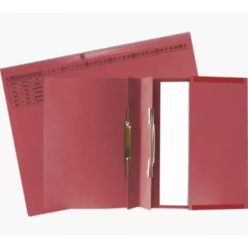 Exacompta 370303B hagyományos iratrendező - karton - piros - 320 g/m² - 265 mm - 316 mm