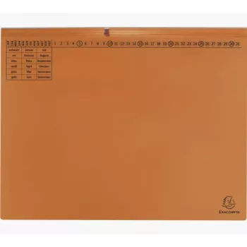 Exacompta 370409B hagyományos iratrendező - karton - narancssárga - 320 g/m² - 265 mm - 316 mm