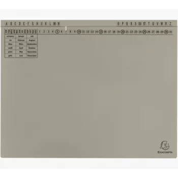 Exacompta 371110B Conventional File Folder - Cardboard - Grey - 320 g/m² - 265 x 316 mm